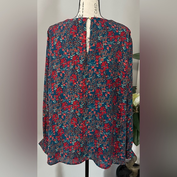 Ava & Viv Teal Blouse ♥️♥️ - Picture 5 of 13